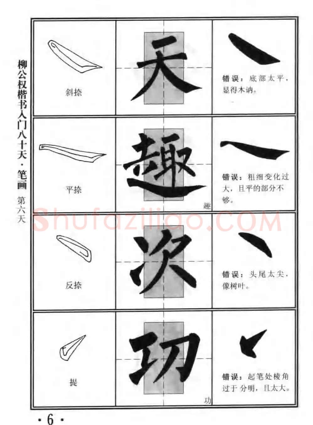 书法教程字帖《柳公权楷书入门80天》 | 软笔楷书字帖