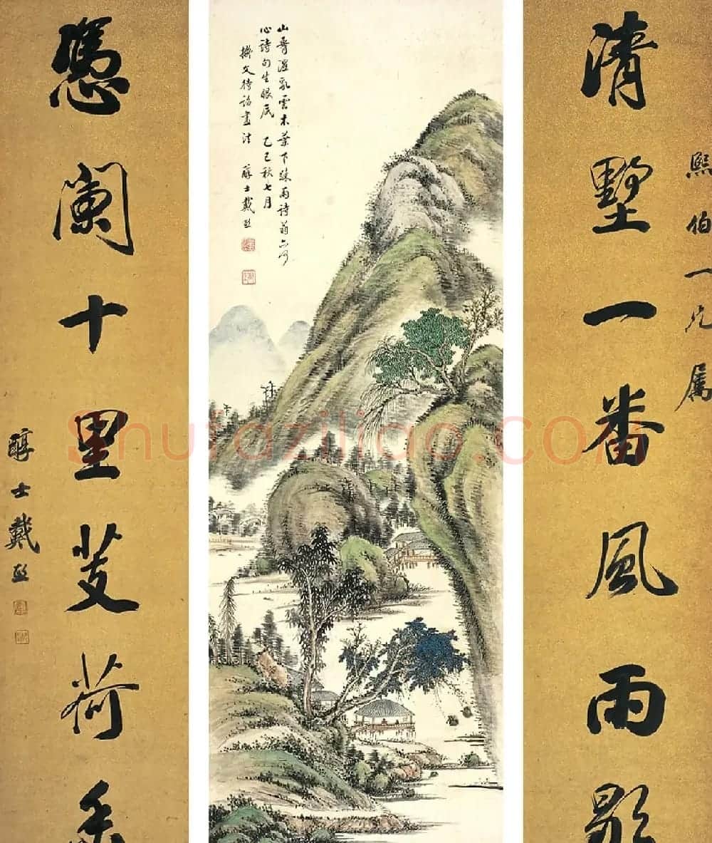 清代山水画大家戴熙书法墨迹欣赏 | 书法名家作品欣赏