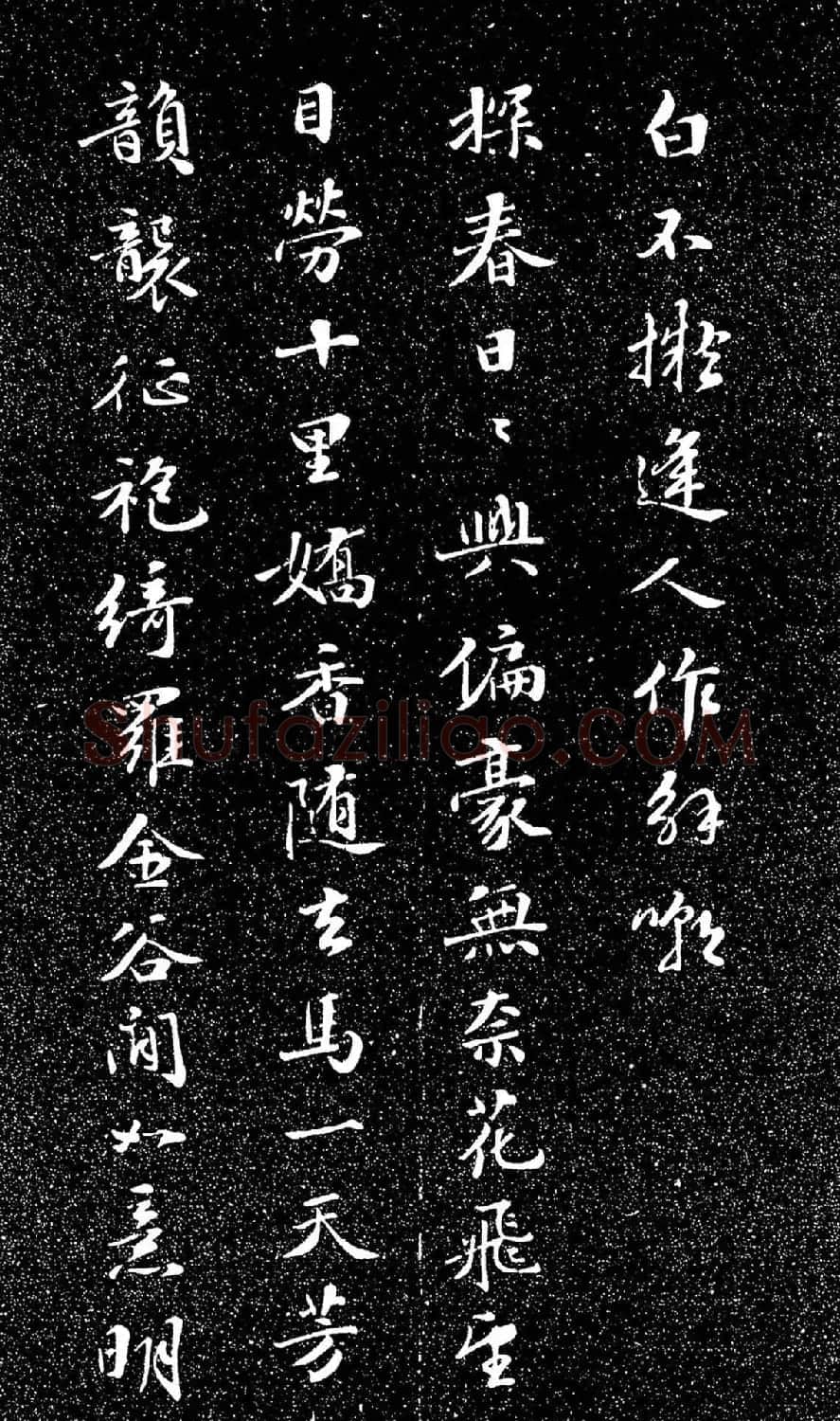 苏东坡49岁书落花诗（日本藏） | 软笔书法作品