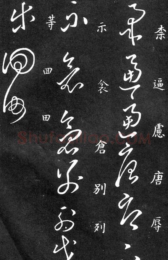 王羲之家藏原本《草书要领》 | 软笔草书字帖