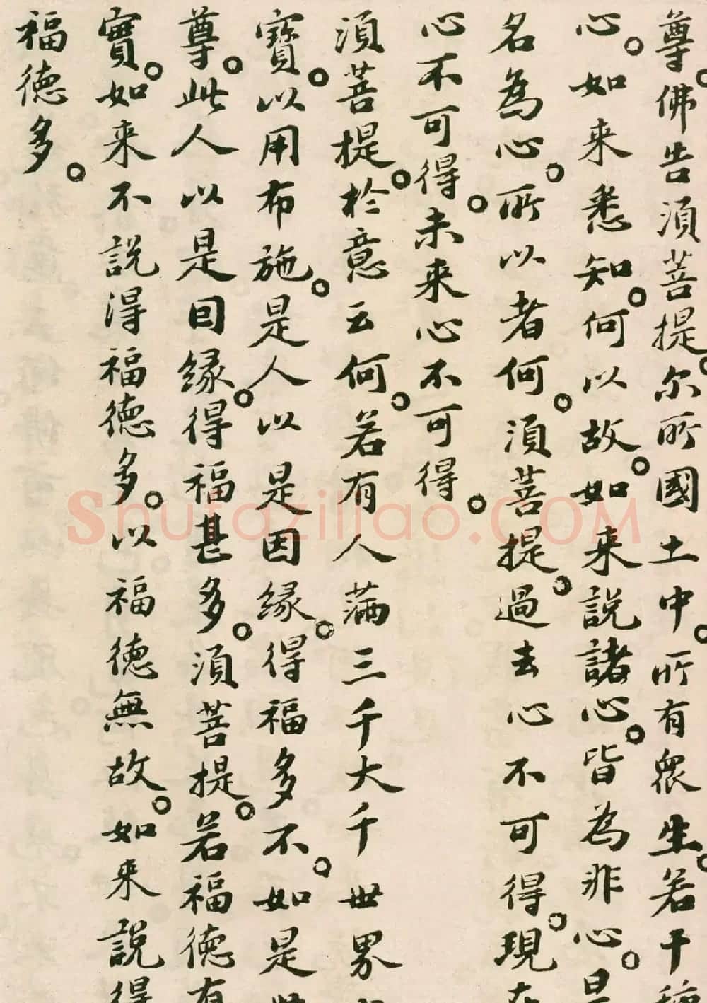 北宋苏轼小楷欣赏《金刚经》 | 软笔书法作品