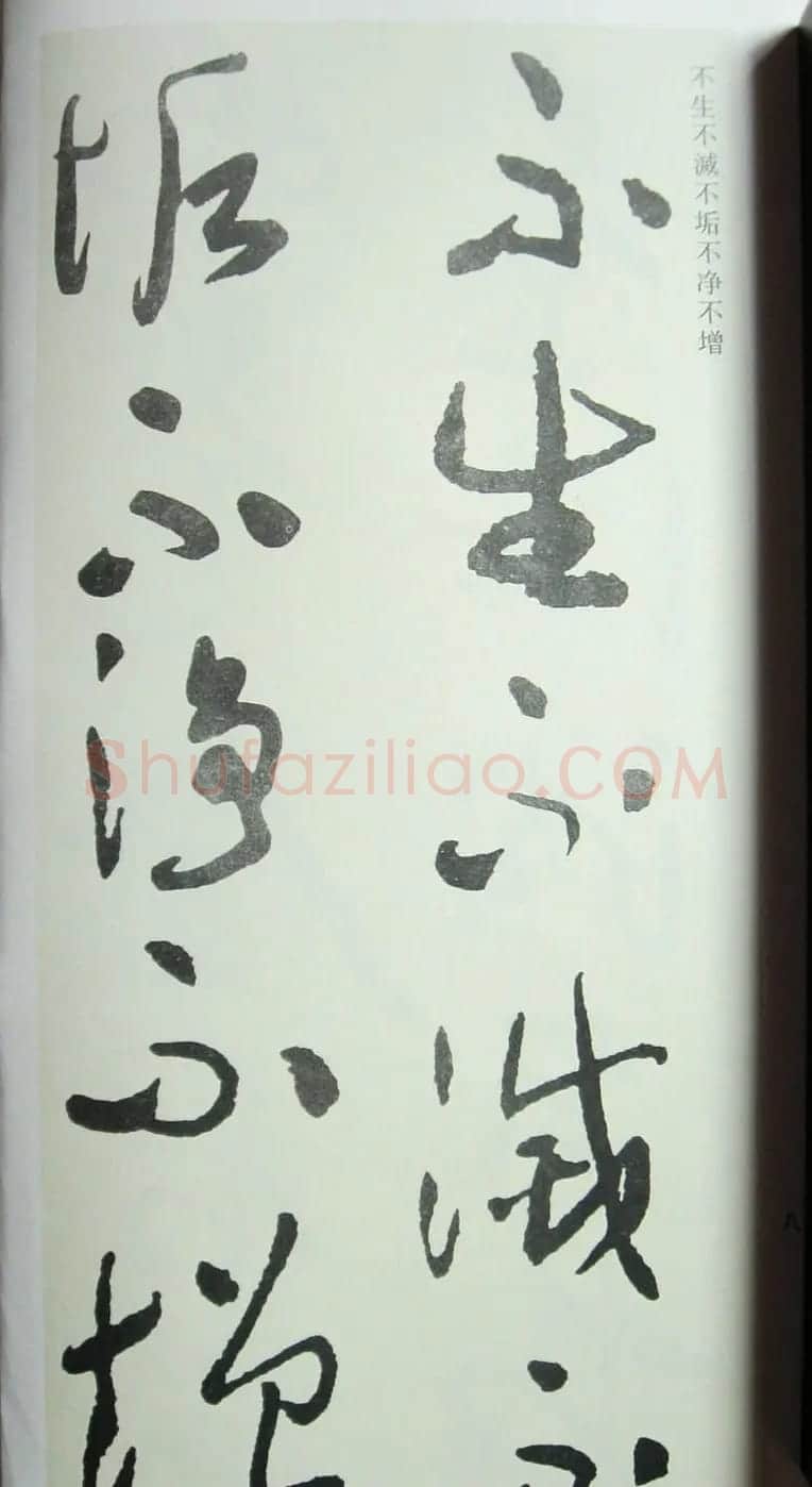 于右任先生遗墨《草书心经字帖》 | 毛笔草书字帖