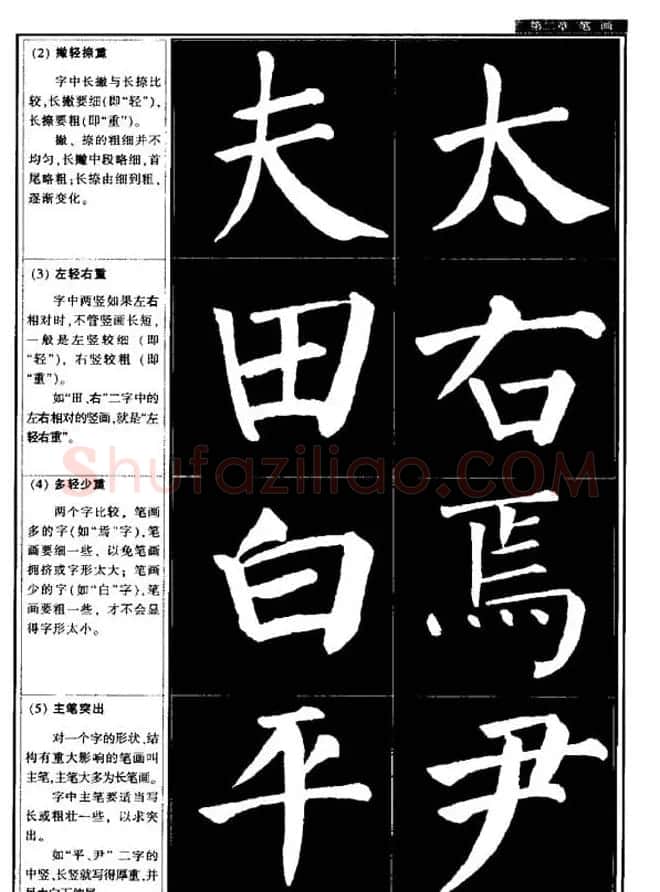 书法字帖《颜真卿楷书教程》 | 毛笔楷书字帖