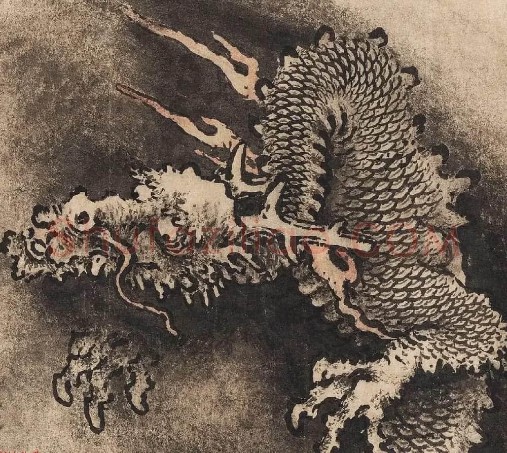 南宋画家陈容绘《九龙图》 美国馆藏 | 传世书法作品欣赏
