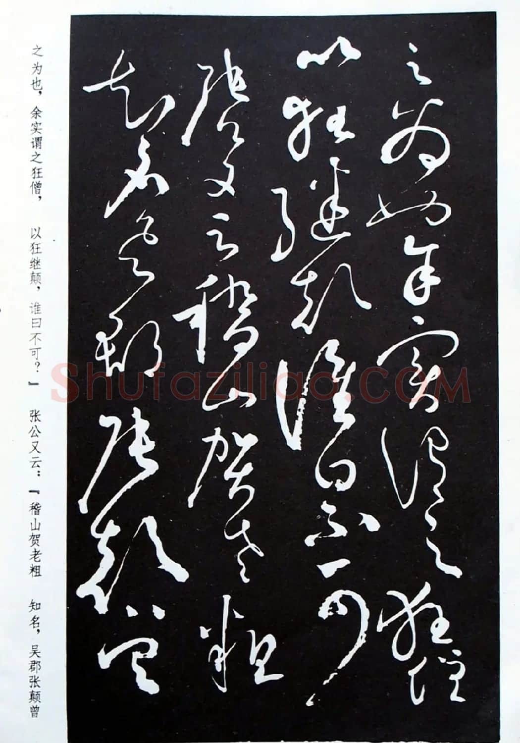 《怀素草书自叙帖》蜀中石氏藏本 | 毛笔草书字帖