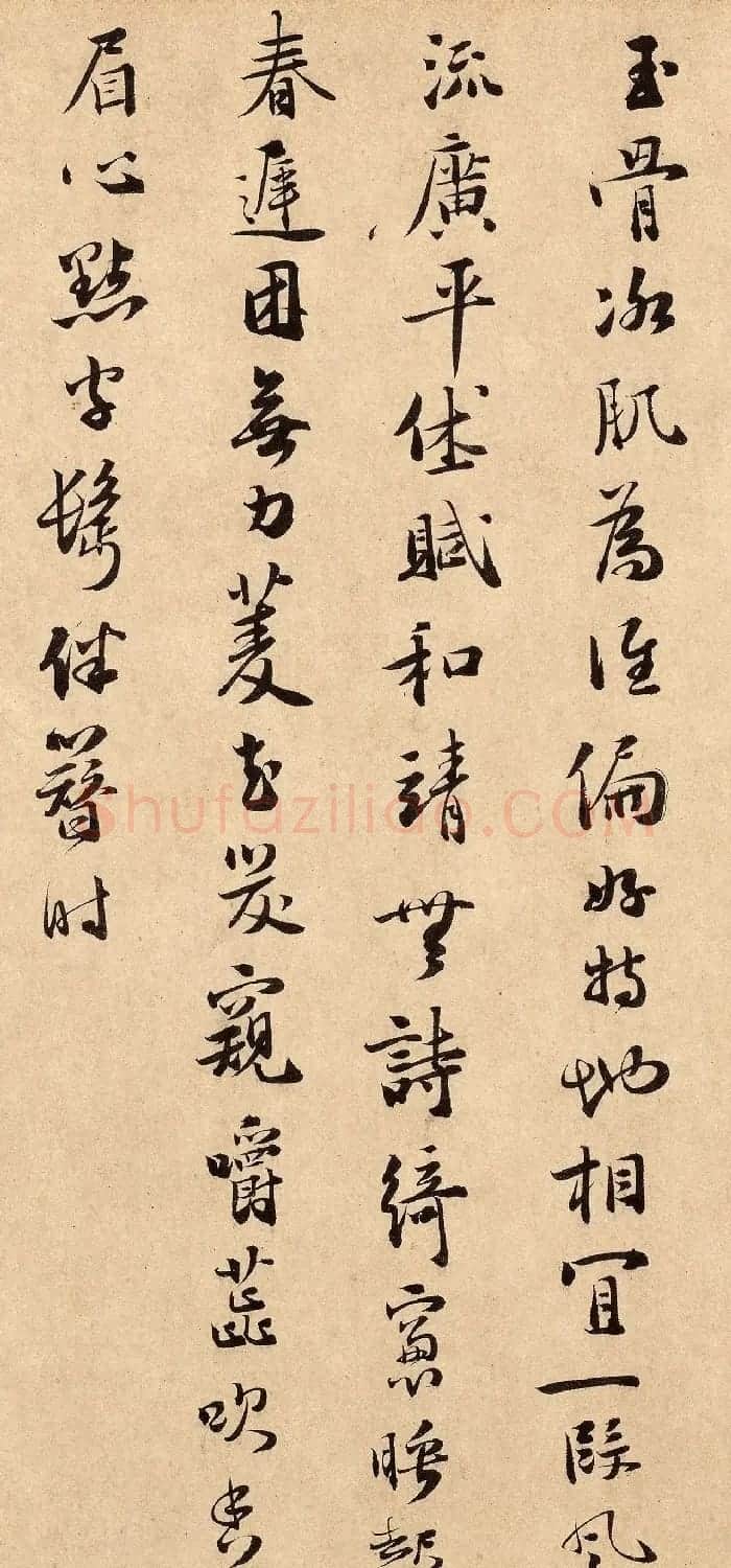 南宋杨无咎书法《柳梢青·梅花十首》 | 毛笔书法作品