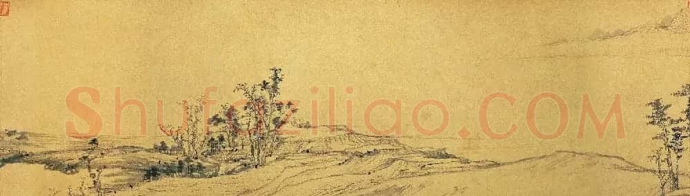 中国十大传世名画之《富春山居图》台北故宫博物院藏 | 传世书法作品欣赏