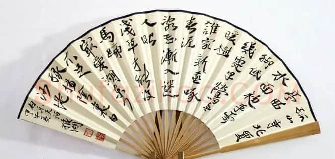 职业书家狼湖扇面书法作品欣赏 | 书法作品欣赏