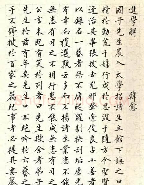 刘小晴小楷欣赏《历代名赋集》 | 毛笔书法作品
