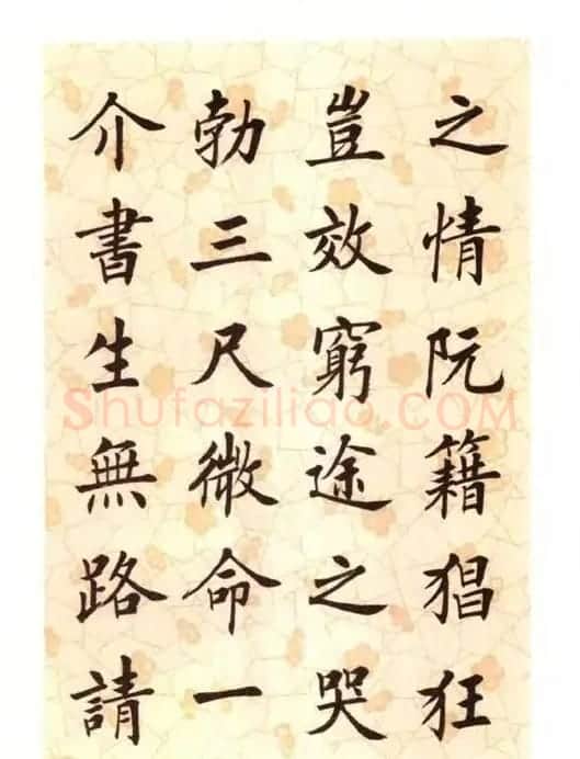 刘小晴楷书字帖欣赏《滕王阁序》 | 软笔楷书字帖