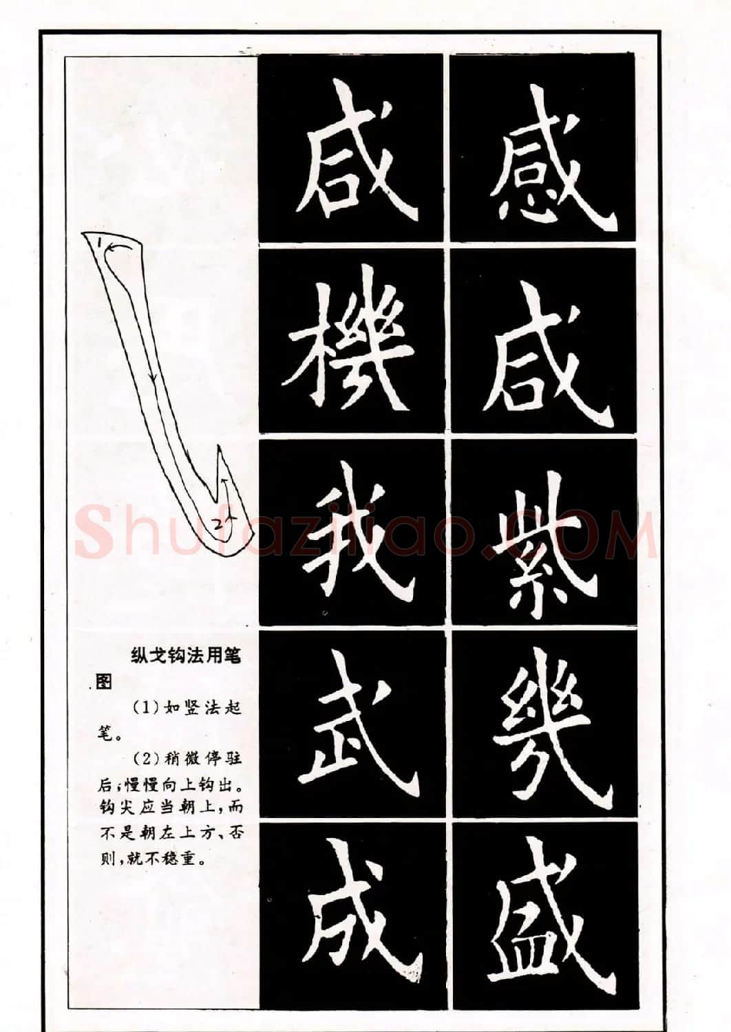 中小学生书法教材：楷书入门永字八法习字帖 | 毛笔楷书字帖