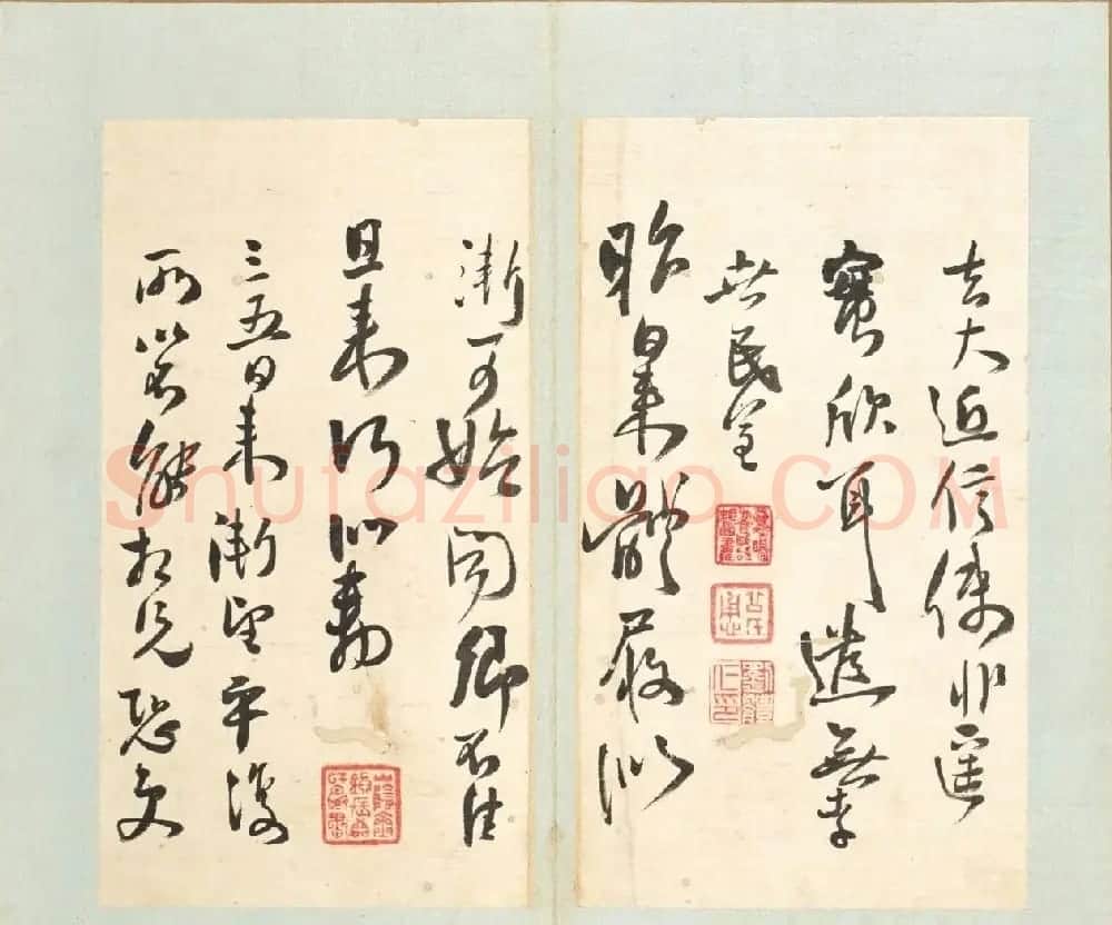 王铎临晋唐法帖册页 | 书法名家作品鉴赏