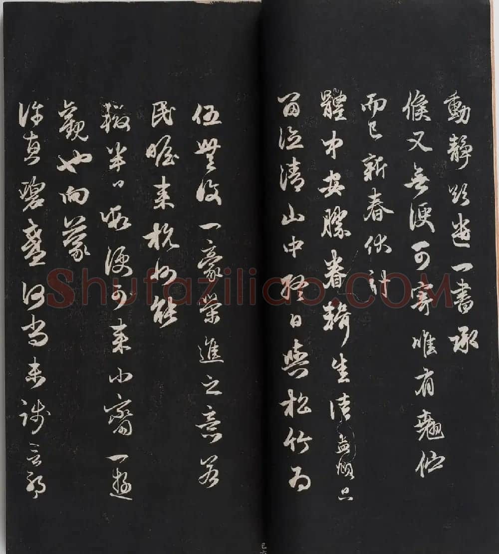 赵孟頫书法专辑《岳雪楼鉴真法帖》 | 书法碑帖