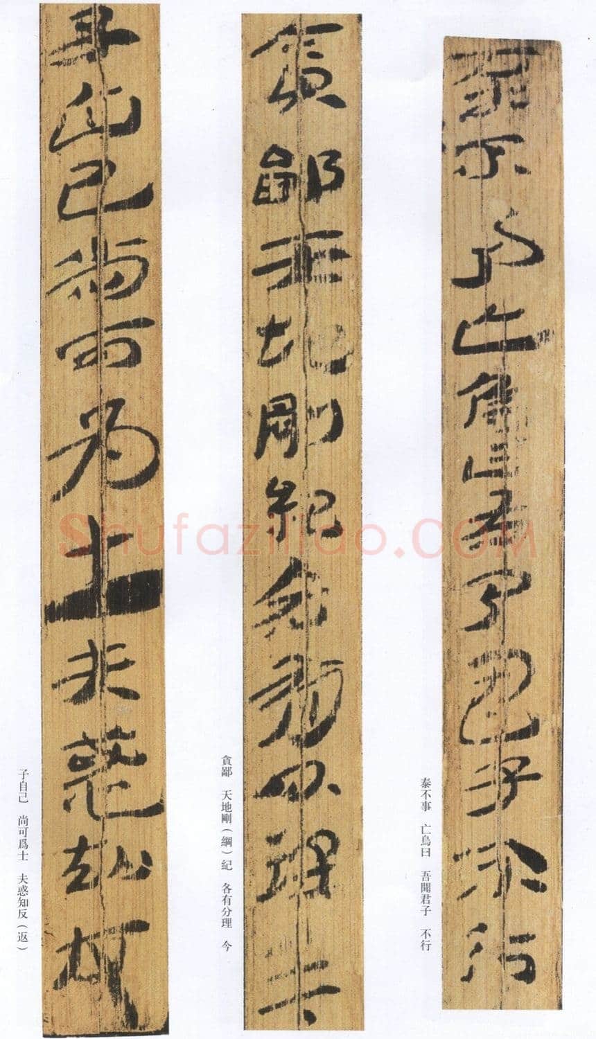 汉墨迹作品神乌傅(选)欣赏,摘自秦汉