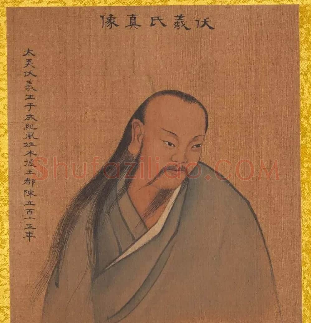 清代姚文翰绘画欣赏《历代帝王像》 | 传世书法作品欣赏
