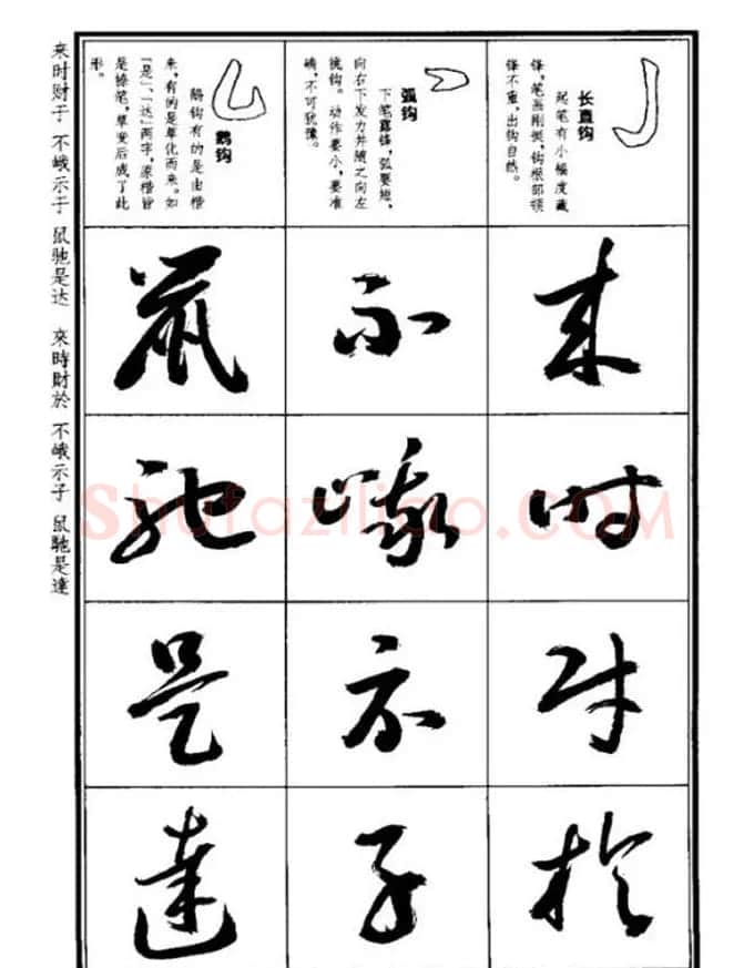 书法字海《王羲之草书十七帖解析字帖》 | 毛笔草书字帖