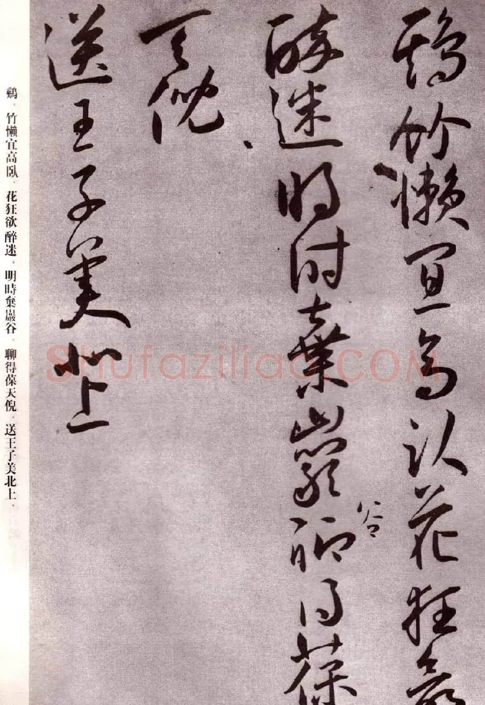 明代书法家王宠行草自书杂诗 | 名家书法作品精选