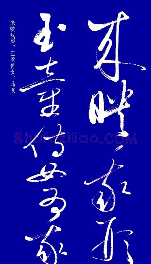 启功草书字帖欣赏《黄庭内景经》 | 毛笔草书字帖