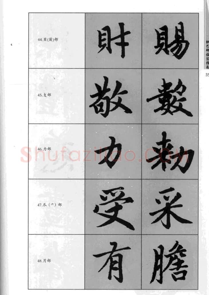 赵孟頫胆巴碑临写指南行楷字帖 | 软笔楷书字帖