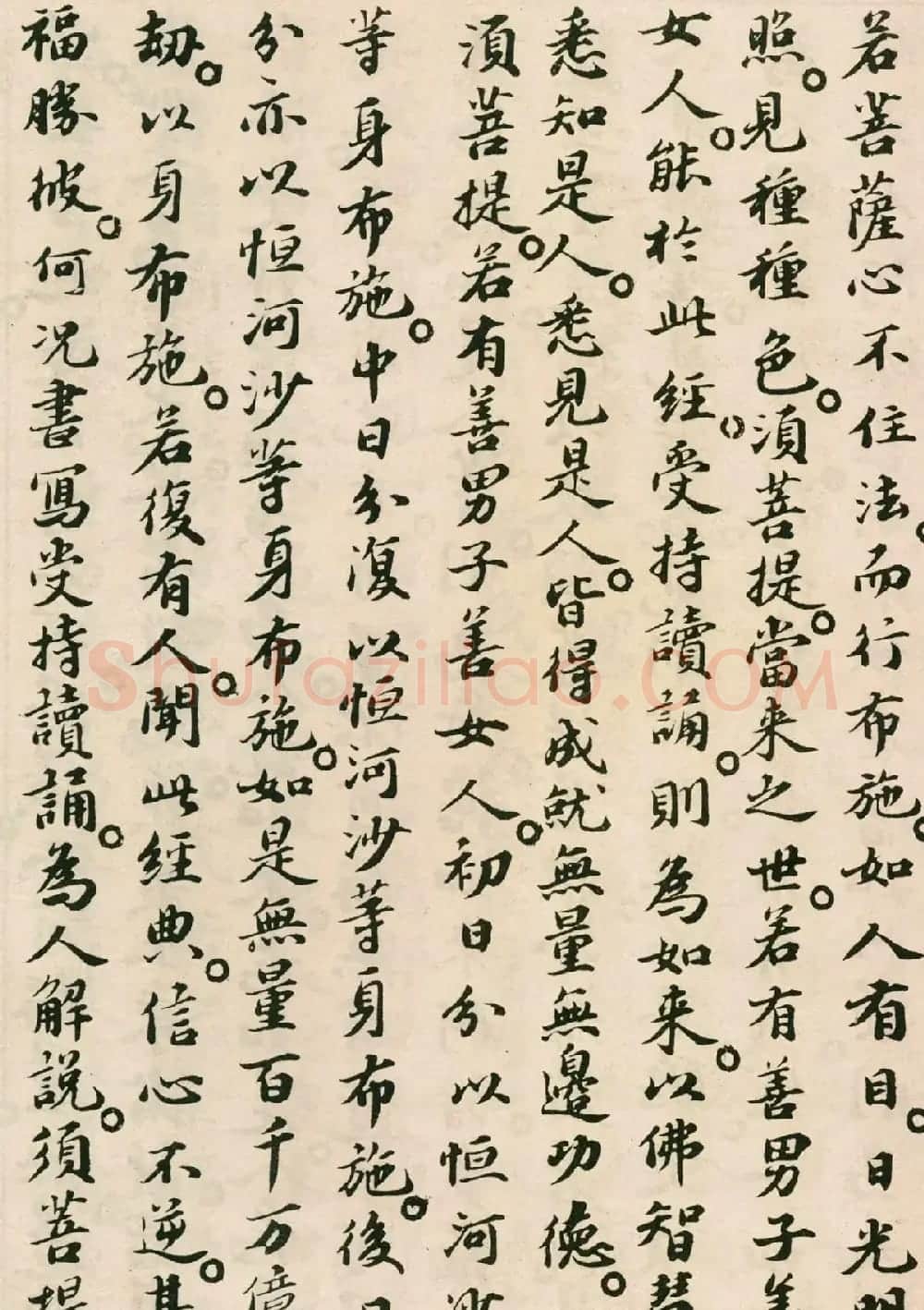 北宋苏轼小楷欣赏《金刚经》 | 软笔书法作品