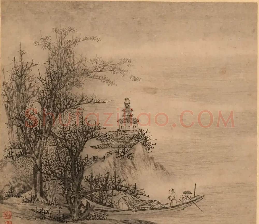 字画珍品：清初12人书法题《名家书画册》 | 传世书法作品赏析