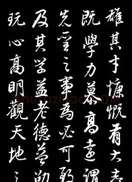 董其昌《邵康节先生自署无名公传》拓本 | 书法碑帖