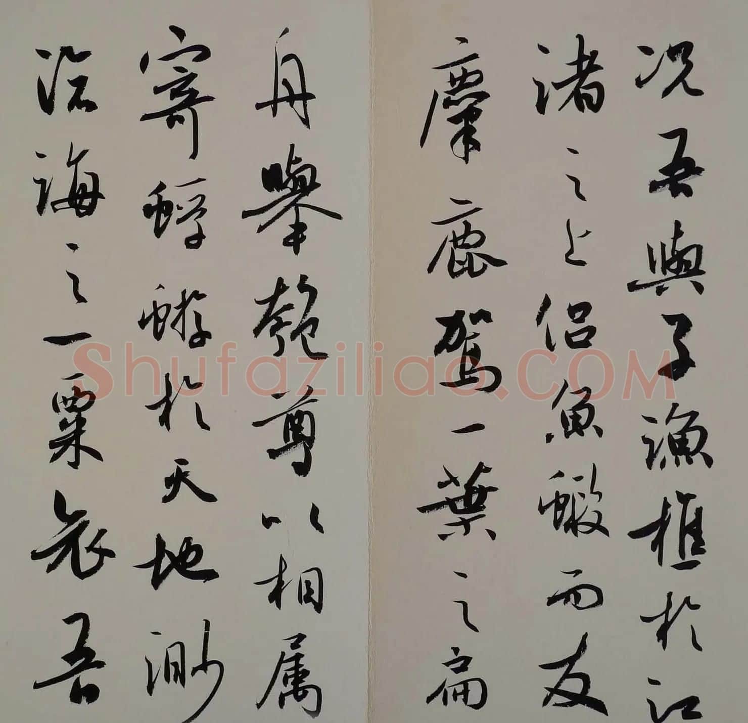 方放书法作品欣赏《苏轼赤壁赋》 | 书法作品欣赏