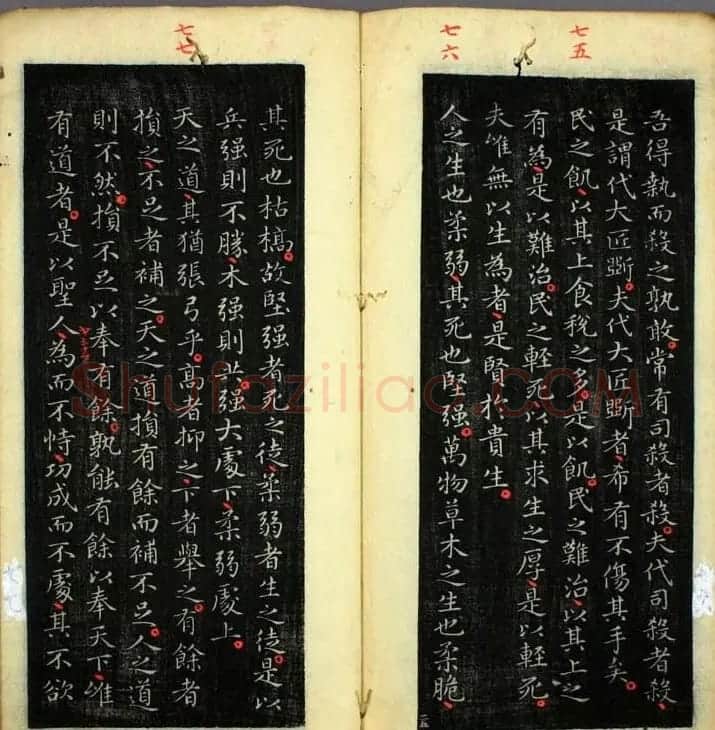 王羲之小楷书法欣赏《道德经》 | 书法名家作品鉴赏