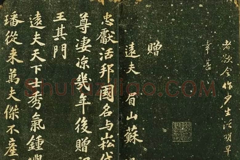 苏轼书法精品《三希堂法帖第十二册》 | 软笔书法作品