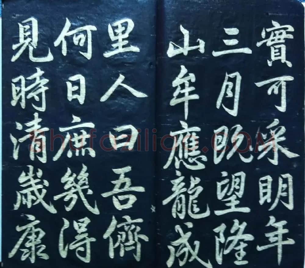 兰新家传碑帖欣赏《赵文敏寿春堂》 | 软笔书法作品