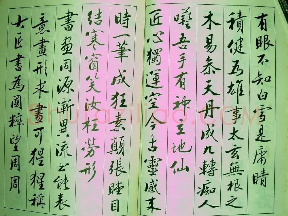 字帖《青少年行书范本.论书绝句百首》 | 毛笔行书字帖