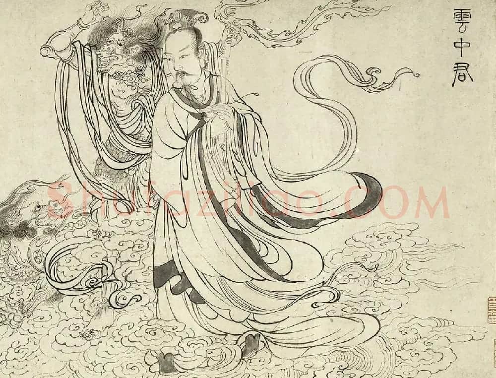 元代吴睿篆书词卷《张渥九歌图》 | 传世书法作品精选