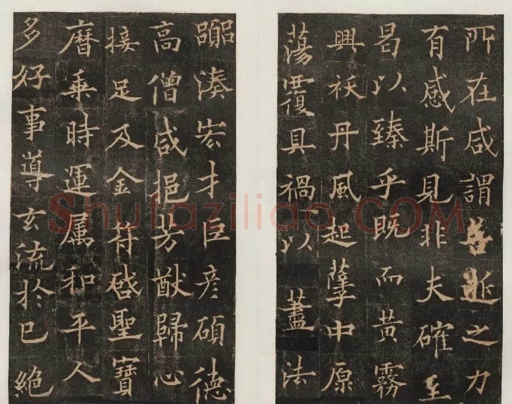 隋唐名碑 欧阳通书法《道因法师碑》 | 书法碑帖
