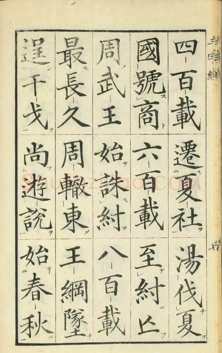 日本高桥石斋楷书大字校正三字经 | 名家书法作品精选