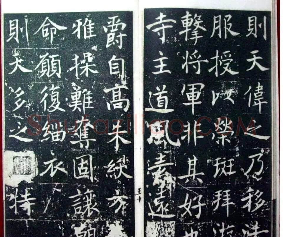 褚遂良楷书欣赏善才寺碑宋拓本 | 书法碑帖