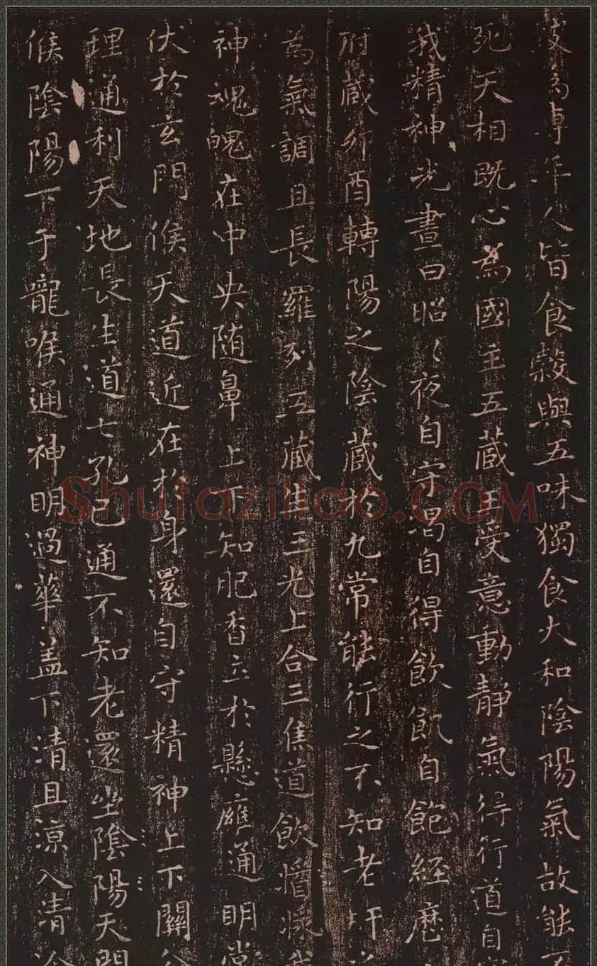 王羲之书法小楷欣赏《黄庭经》 | 名家书法作品精选