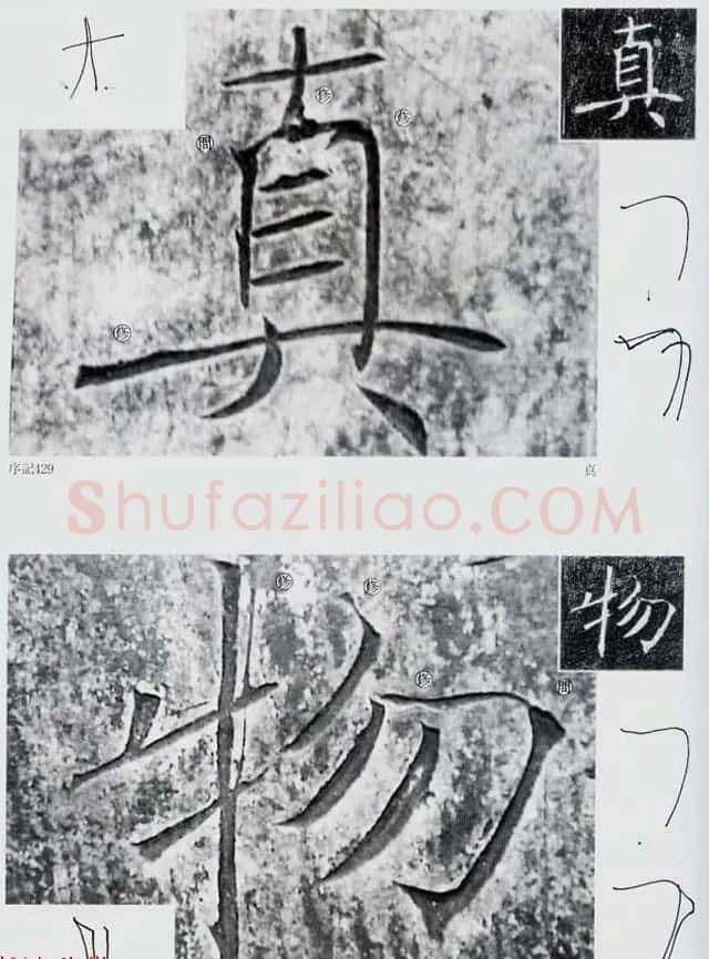 荒金大琳编著《褚遂良雁塔圣教序扩大观察记录》 | 毛笔楷书字帖