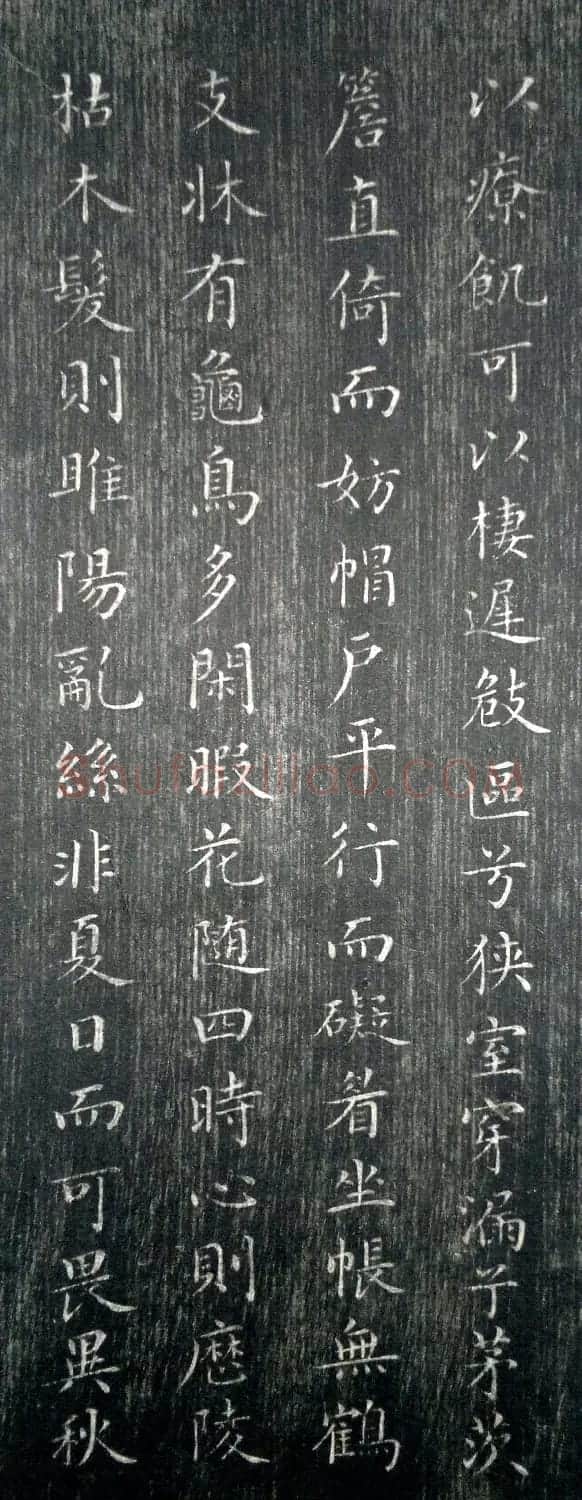 清代毛树棠小楷书法欣赏《小园赋》 | 书法名家作品鉴赏