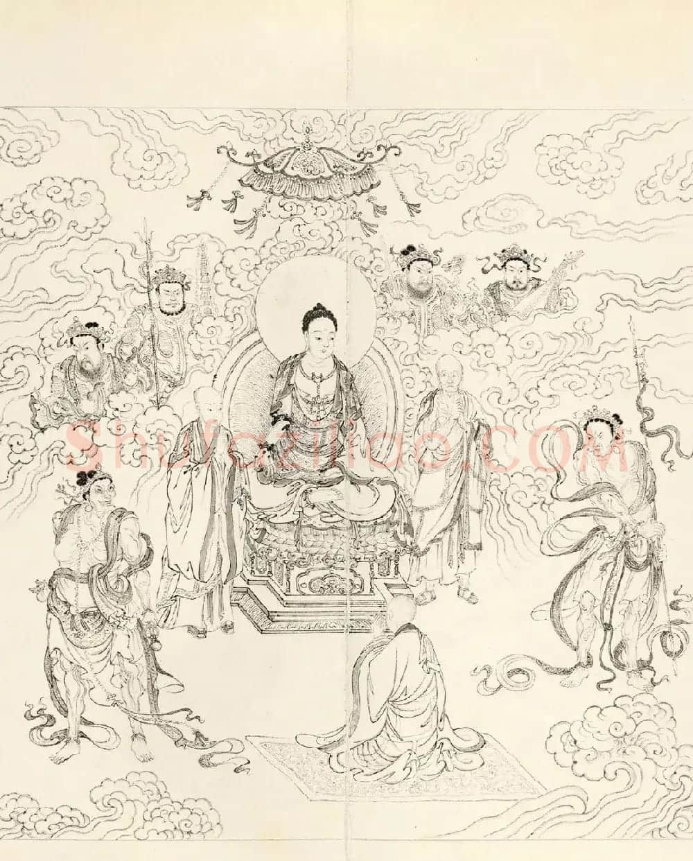 乾隆皇帝行书册页《御书智严经》 | 书法作品欣赏