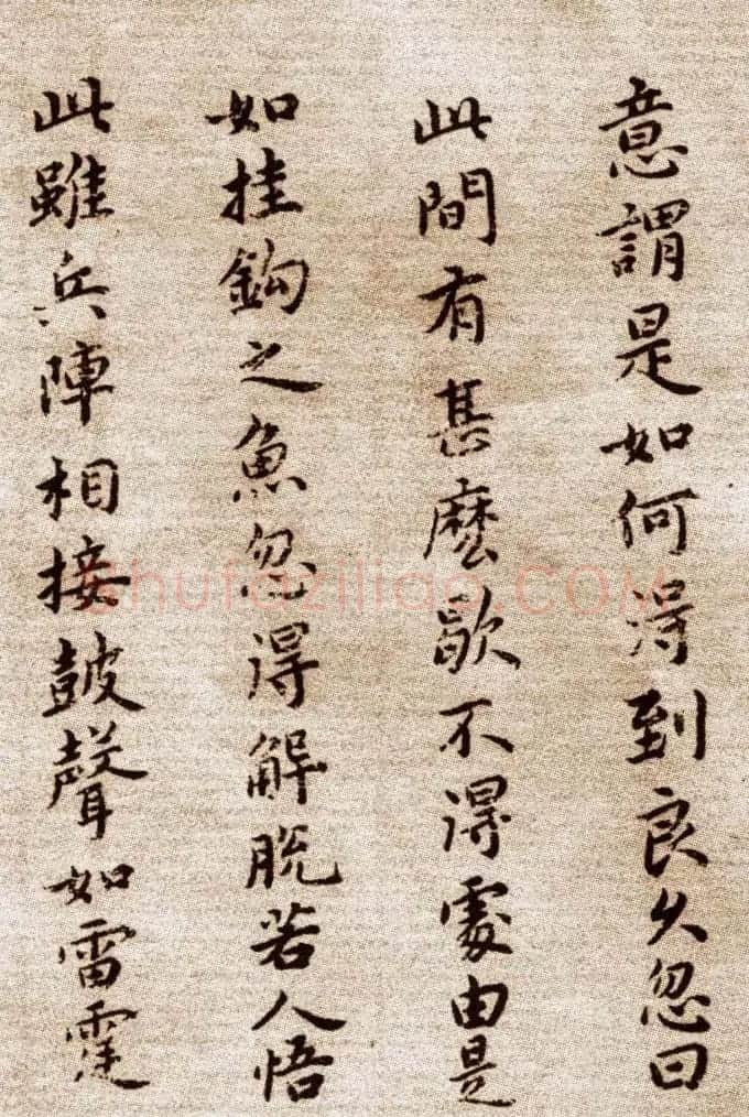 祝允明小楷欣赏东坡记游卷 | 名家书法作品赏析