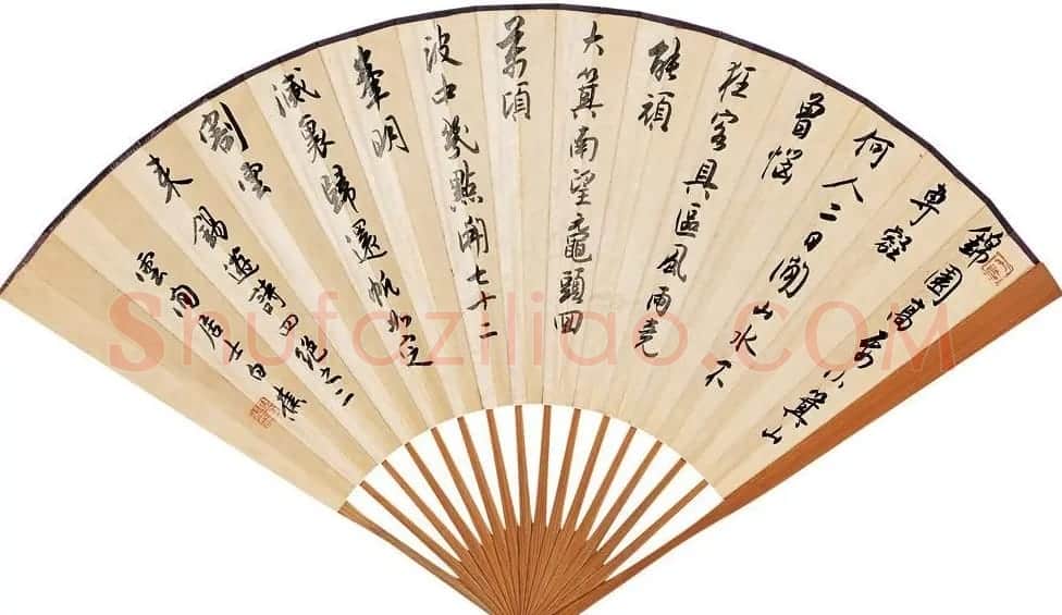 白蕉扇面书法作品欣赏 | 书法作品赏析