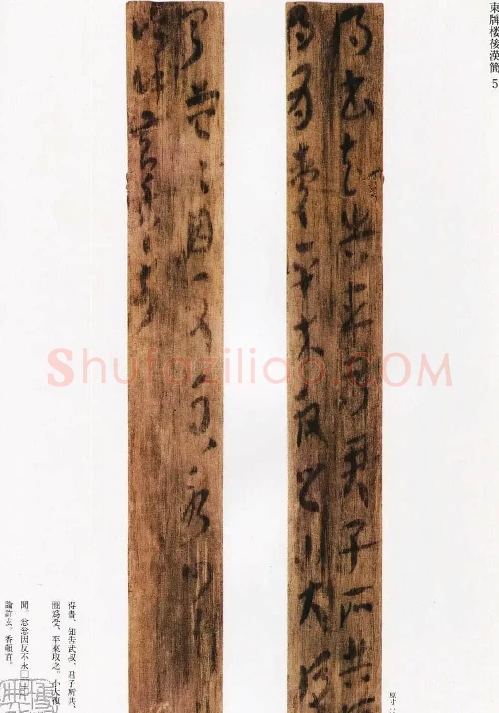 三国吴东牌楼汉简墨迹欣赏 | 软笔书法作品