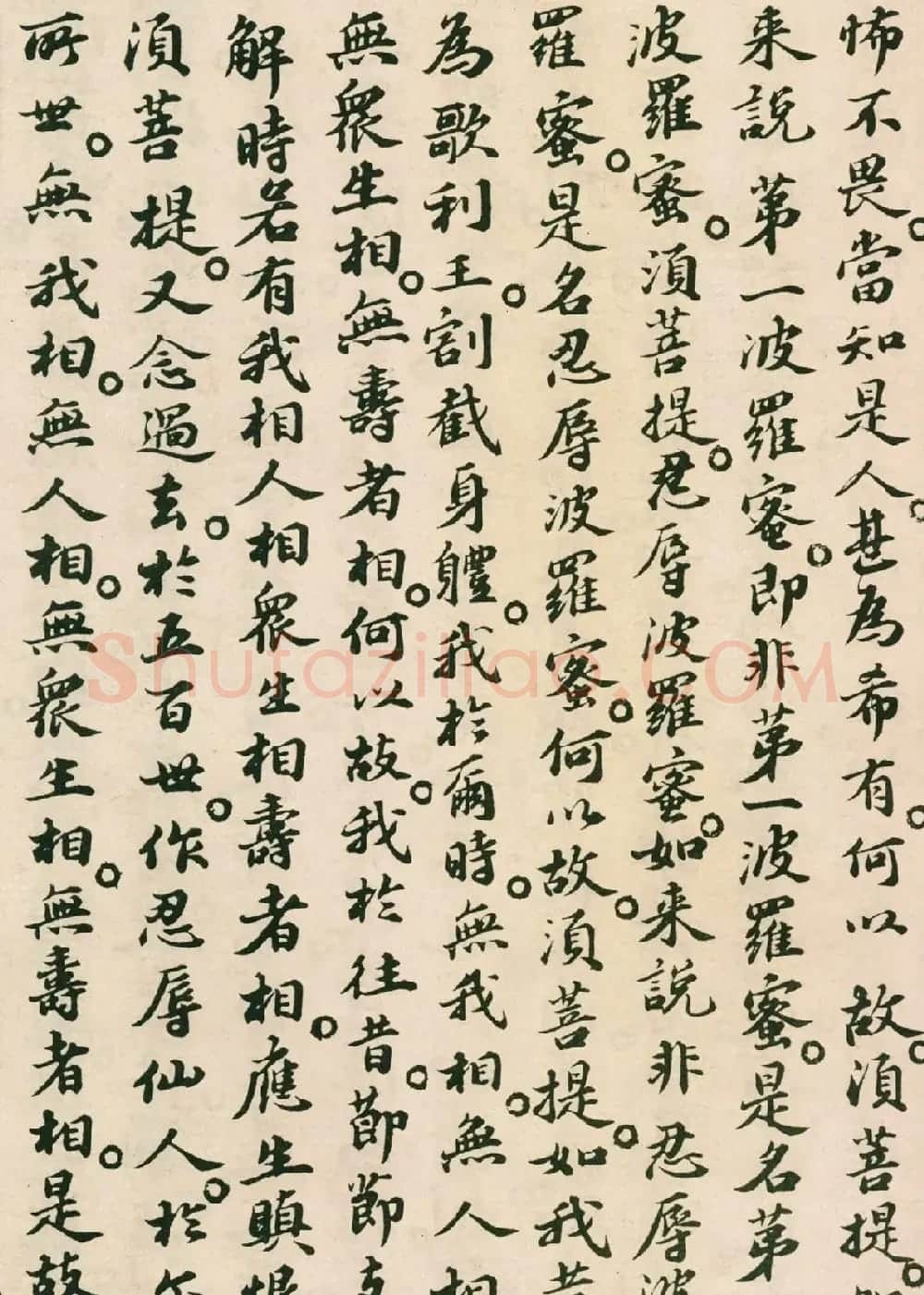 北宋苏轼小楷欣赏《金刚经》 | 软笔书法作品