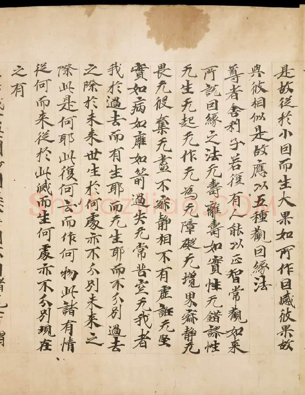 敦煌墨迹《佛说大乘稻秆经》 | 敦煌写经欣赏