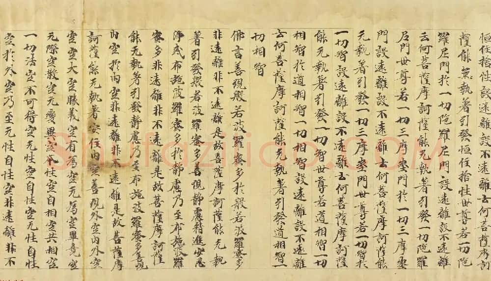 大般若波罗密多经卷第三百五十四 丹麦皇家图书馆藏 | 敦煌写经赏析