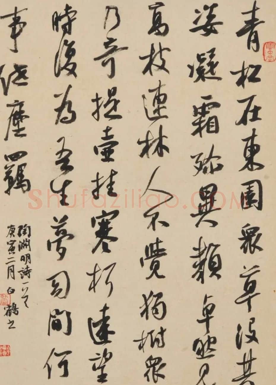 青年艺术家白鹤书法作品欣赏 | 书法作品鉴赏