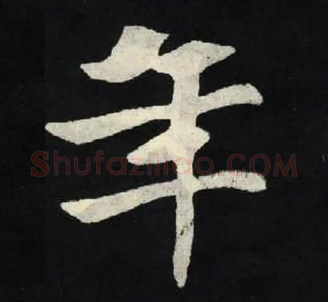 放大魏楷字帖《张黑女墓志单字帖》 | 软笔楷书字帖