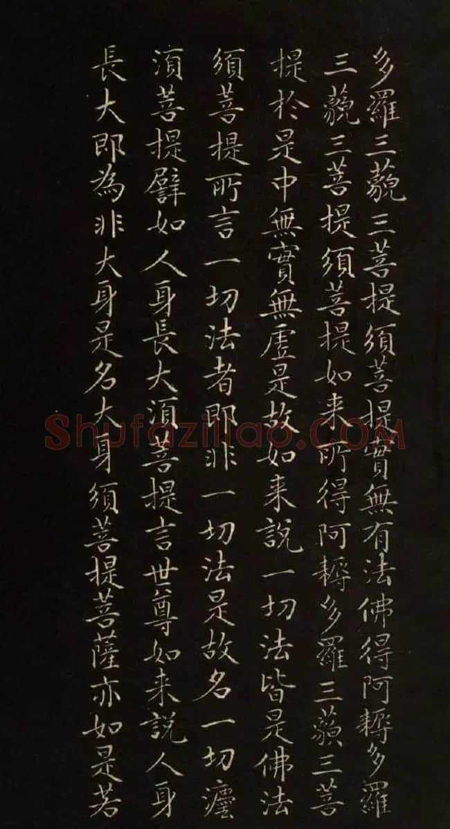 赵文敏法书《赵孟頫金刚经》 | 书法名家作品鉴赏