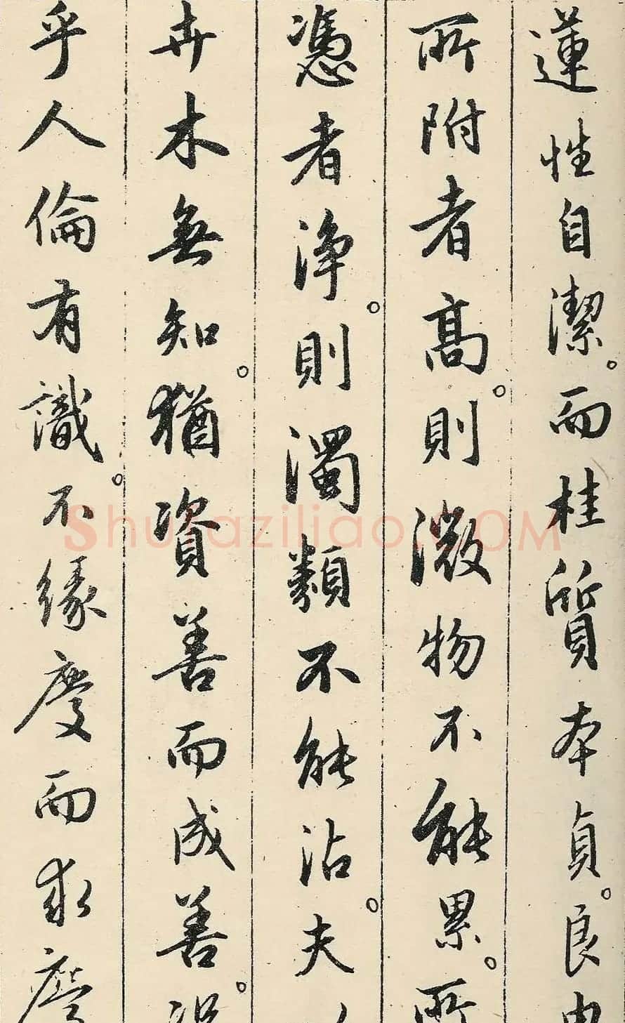 赵孟頫49岁行书临圣教序 | 书法名家作品欣赏