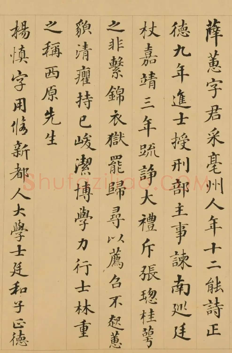 张照书法题文徵明洛原草堂图 | 软笔书法作品